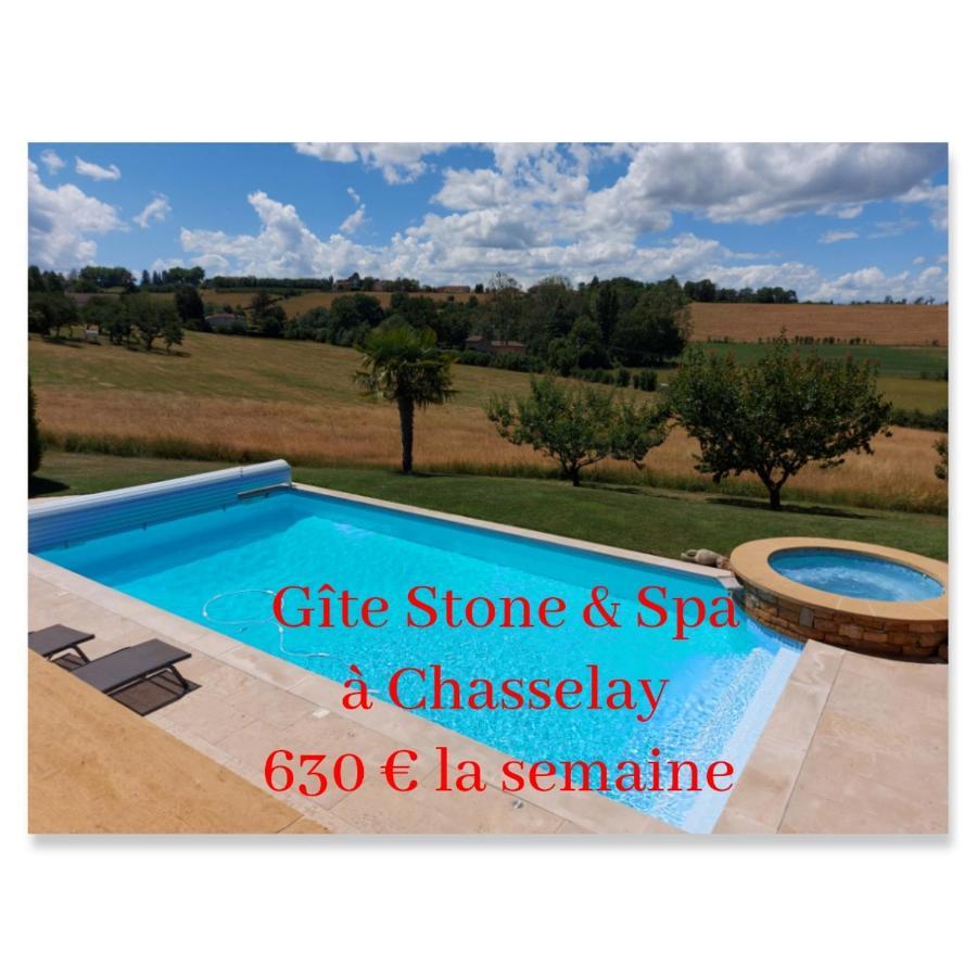 Gite Stone & Spa Chasselay Exterior foto